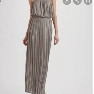 Mateo BCBG strapless dress in Moss Sz Large